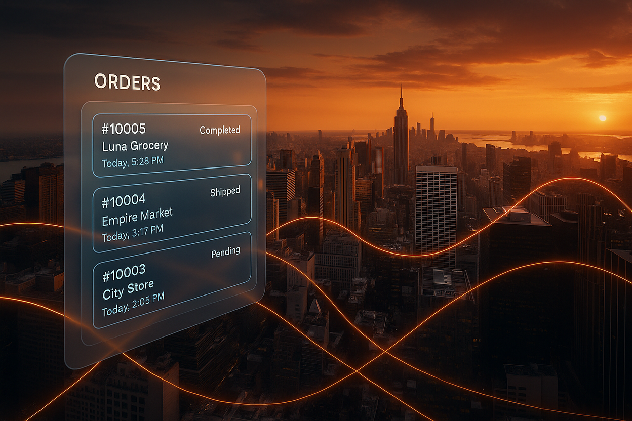 Customer Portal Interface